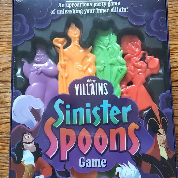 Funko Disney Villains Sinister Spoons Party Game for 4-8 Players Ages 7+ - Picture 4 of 5